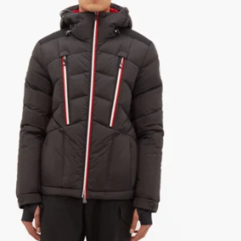 Moncler Grenoble quilted-down ski jacket